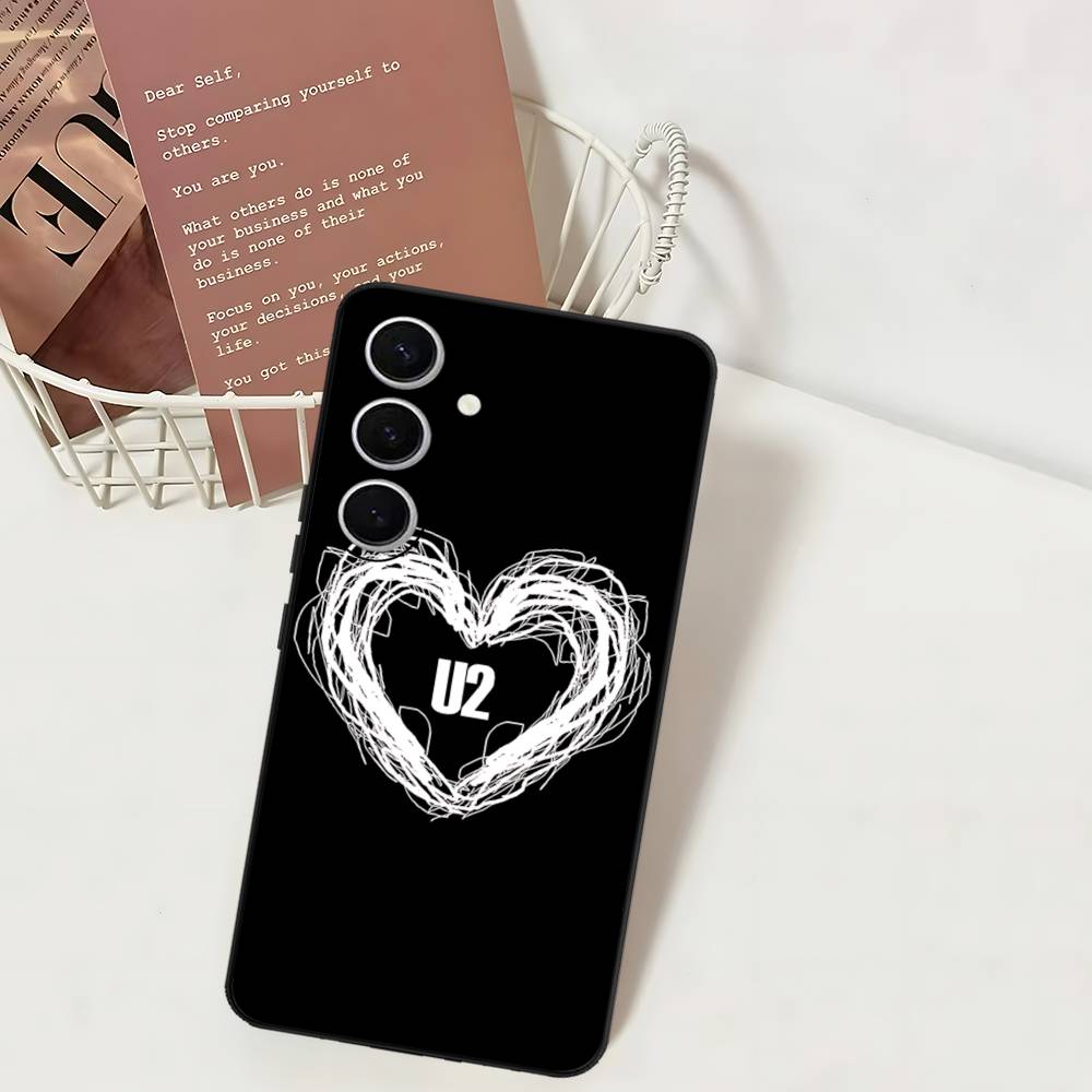 1 шт. Известный чехол для телефона рок-группы U-U2 для Samsung S 24 Fe 25 Ultra Plus 20 Lite 21 30 22 23 24 22 Ultra 5G Fundas