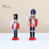 6 шт. Рождественский Щелкунчик солдатский орнамент праздничный деревянный кулон «Щелкунчик» для украшения домашнего офиса