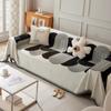 Chenille Sofa Towel Full Covered Cloth Cover Universal Four Seasons Universal Plush Sofa Cushion Cover Non-Slip Cover Blanket Anti-Scratching