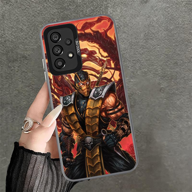 Mortal Kombat Game Soft Phone Case for Samsung A17 A16 A15 A14 A13 A57 A56 A55 A54 A53 A37 A36 A35 A34 A33 A26 A25 A24 A23 A52