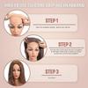 2 Pieces Silicone Grip Wig Band Adjustable Silicone Wig Headband Fix Non-slip Wig Bands Seamless Wig Band Wig Grip Band