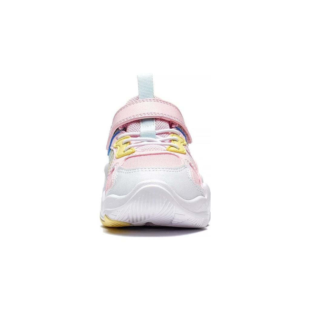 Li Ning Удобные спортивные низкие детские кроссовки для бега Детские кроссовки Розовые Синие YKNT010-2