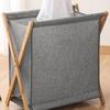 Bamboo Bracket Japanese Clothes Hamper Foldable Collapsible Clothes Bins  Toys