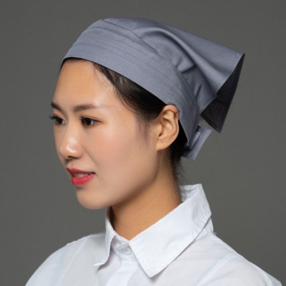 Smoke-proof Dust Kitchen Wrap Hair Hat Work Wear Cooking Hygienic Cap Work Hat Canteen Catering