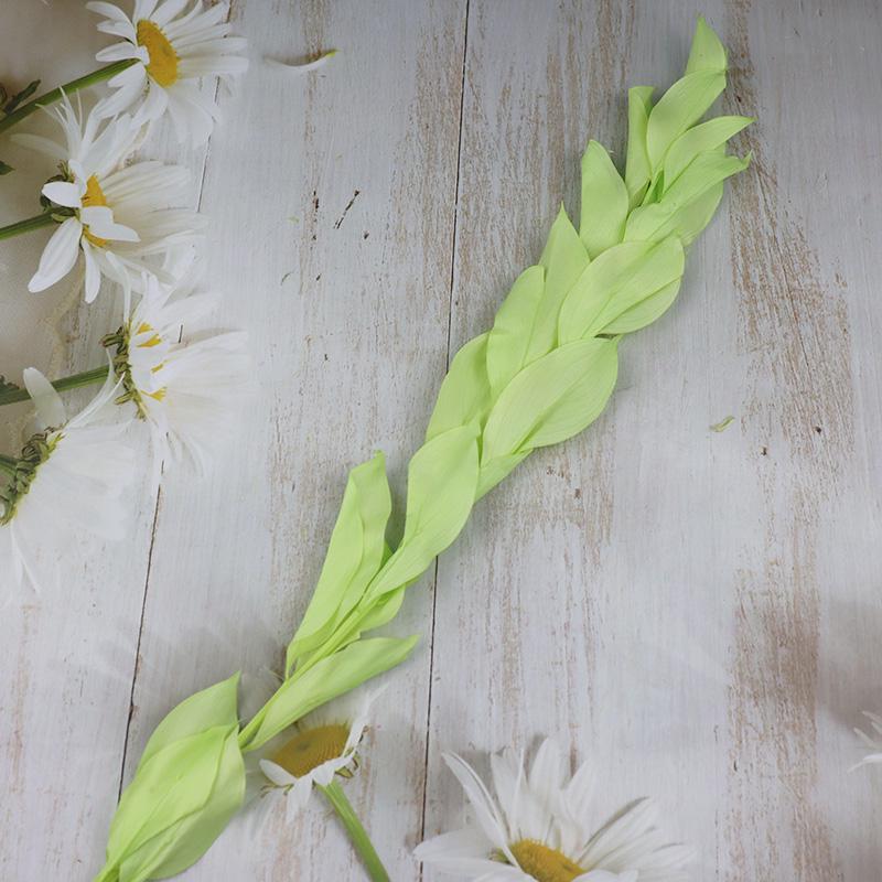 DIY Floral Art Ornament: Preserved Tangerine & Fishtail Leaf, Lily, Bamboo Dried Flowers – Ikebana Photo Prop for Home Décor.