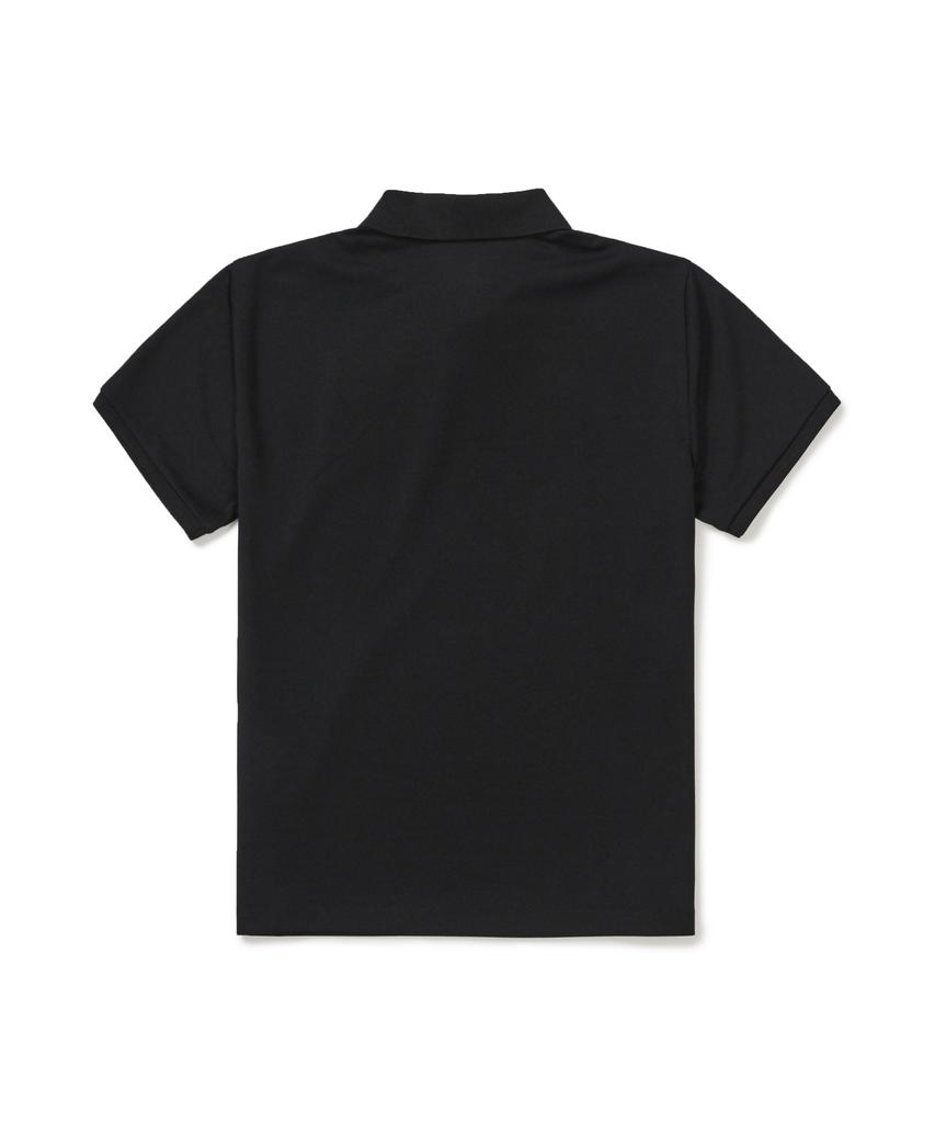 SNOWPEAK APPAREL Базовая женская рубашка-поло из пике (S26Mwfps67) черный