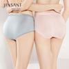 Jinsanta Women's Silk Mid-Waist Seamless Briefs