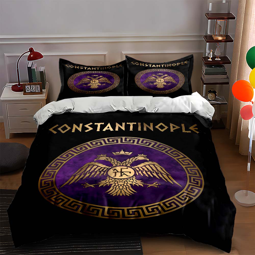 Eagle emblem design. Bedding Duvet cover sets Duvet covers Pillowcases gifts (1 * Duvet Cover 2 * Pillowcases, without duvet insert)