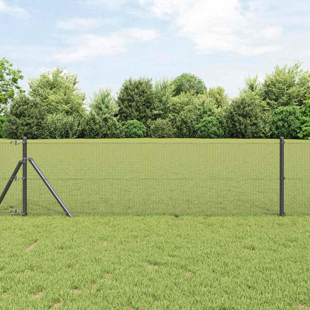 Welded Wire Fence Grey