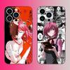 Аниме Elfen Lied Люси Чехол для телефона для iPhone 16,15,14,13,12,11,Pro,Max,Plus,Mini,X,XS,XR,8,7,6,S,SE Мягкий черный чехол
