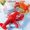 Имитация Краба Издающий Звуки Лобстер Мягкий Клей Модель Морского Животного Детская Игрушка Сжимаемый Музыкальный Раннее Развитие Познавательный Сжимаемый Крик