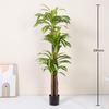 Nordic Traveller's Palm Artificial Plant for Living Room & Window Decor - Potted Greenery for Indoor Landscaping