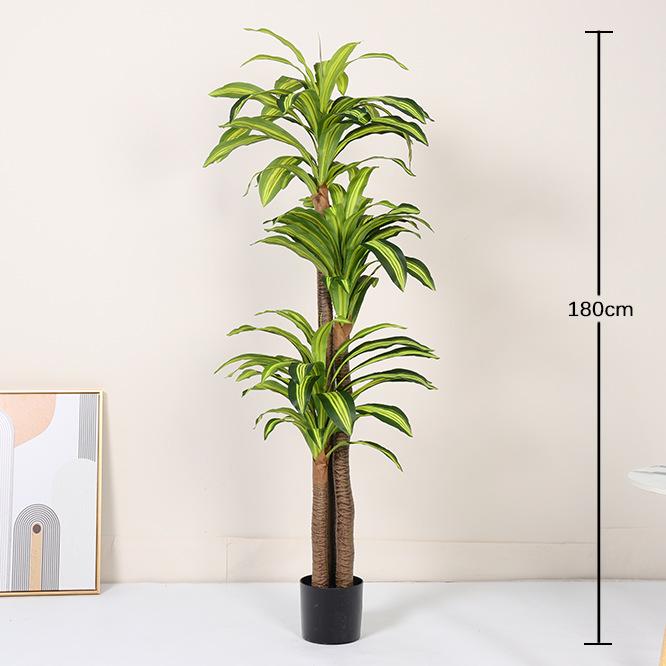 Nordic Traveller's Palm Artificial Plant for Living Room & Window Decor - Potted Greenery for Indoor Landscaping