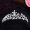 Atmospheric Bridal Crown Exquisite Rhinestones Luxury Crown Headband Wedding Dress Accessories Bridal Wedding Headwear