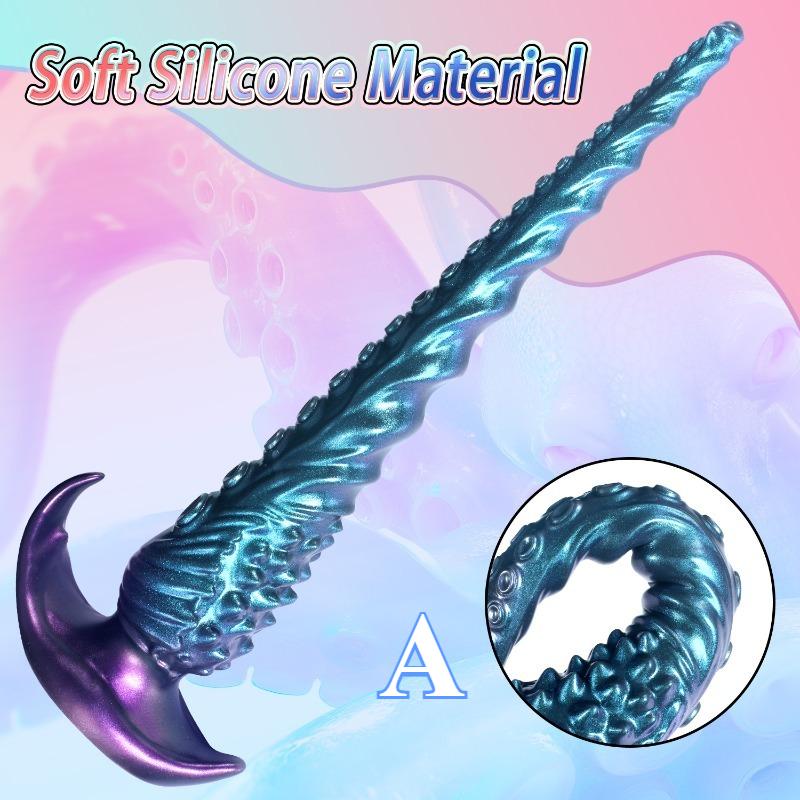 18+ Анальная пробка Щупальце осьминога Анальная пробка Анальные дилдо Жидкий силикон Мягкая анальная пробка Длинные Игрушки для мастурбации для взрослых для женщин