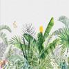 Nordic Mural For Living Room Tropical Plant Banana Leaf Wallpapers Palm Leaf Indoor Background Wall Paper Home Decor