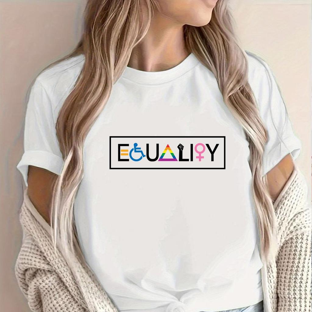Equality Casual Shirt, Equal Rights Supporters T-shirt, Social Justice Tee