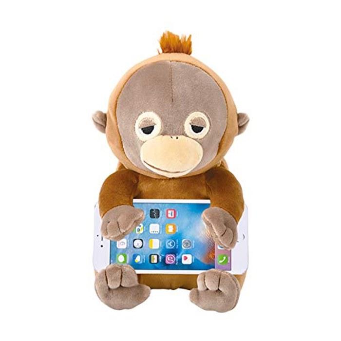 Libu Heart Sitting Hugging Pillow Premium Nemunemu Animals Orangutan Uutan S Size (Approx. 18cm Total Length) Small