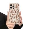 Креативный нишевый рождественский чехол для телефона со снеговиком для iPhone 13/14/15 Pro/Pro Max/16 Pro