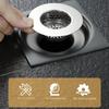 Bathroom Floor Drain Strainer Stainless Steel Sink Anti-clog Filter Mesh Basket Bathroom Hair Catcher Waste Drainer Sink Straine