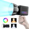 Ulanzi L024 40 Вт RGB COB LED Видео Двухцветная температура Постоянный Бесступенчатый МАКС CRI 20 Сцен 3400 мАч Питание Зарядка Винт и Портативный для Прямой Трансляции Продукта