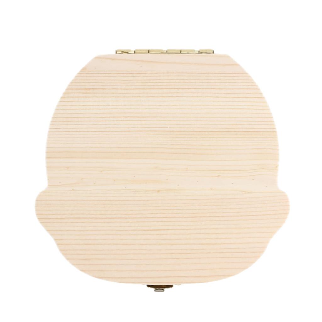 1 шт. Детская коробочка для молочных зубов, деревянный детский органайзер для хранения молочных зубов, сувениры для младенцев, подарки, памятные вещи