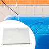 Pool Skimmer Weir Door Replacement with Sponge White Easy Installation Fitting Sturdy Lightweight