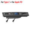 For Tesla Model 3 Y Docking Station 27W PD Type C Hub Quick Charger USB LED Shunt Hub Extension Center Console Smart Sensor 2024