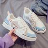 Fashion Sneakers Women Blue Platform Sneakers Womens Casual Shoes   Big Size  Lover Shoes Zapatillas Mujer