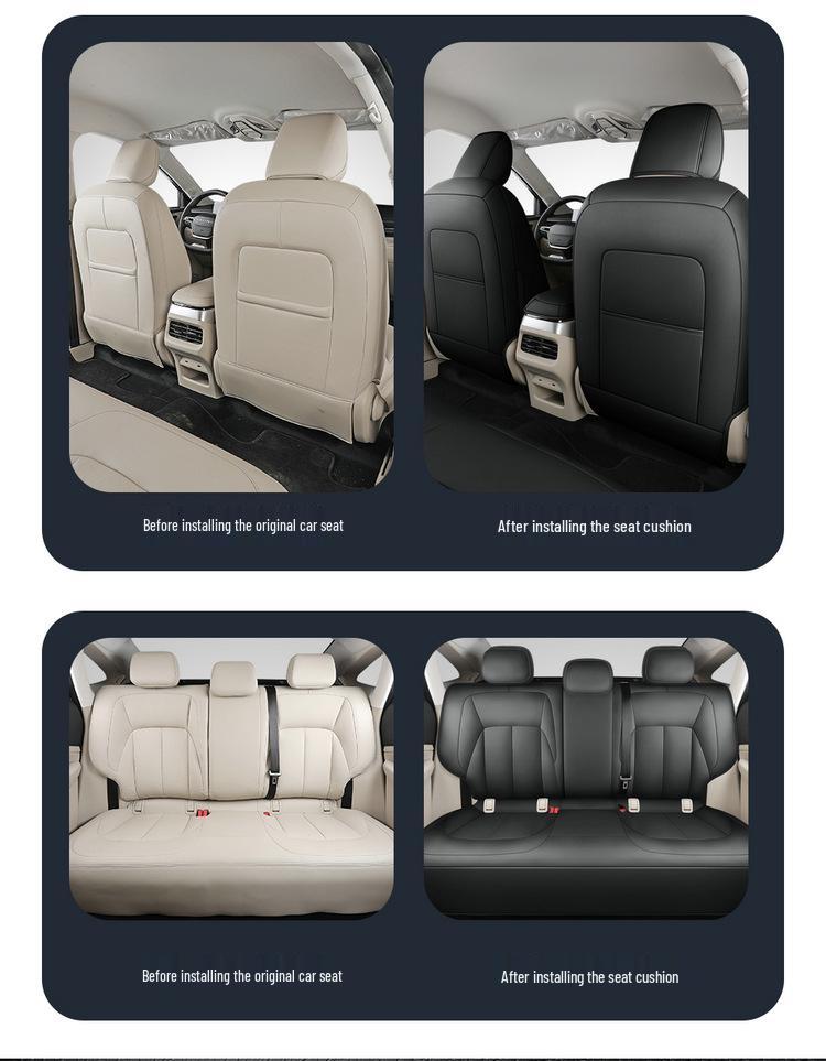 Wuling Xingguang Five-Seater Leather Car Seat Cushion – New All-Season Model