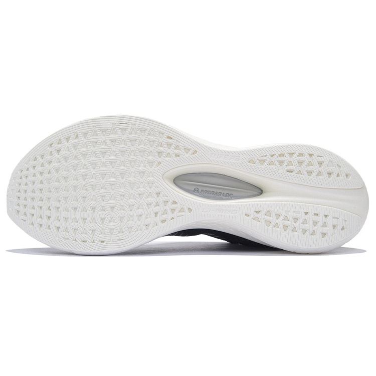 Кроссовки Li Ning Red Rabbit 5 Pro Trendy Shock Absorbing Non-Slip Wear-Stick с низким верхом для бега, мужские кроссовки, цвет черный, белый, ARMS003-9