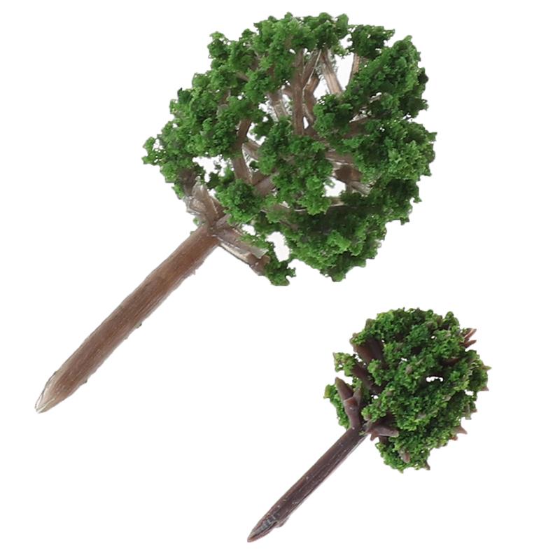 20Pcs Shrub Vegetation Military Scene Sand Table Landscape Tree Model Deor