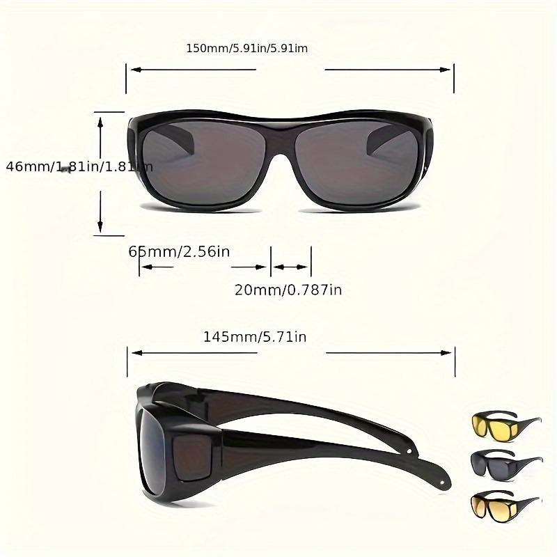 Очки ночного видения HD для вождения, специально разработанные для водителей-мужчин и женщин. Ветрозащитные очки