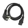 Universal 3-Pin Cloverleaf Power Cord for Computers, Rice Cookers, and Printers