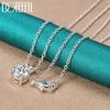 925 Sterling Silver 40-75cm AAA Zircon Necklace Fashion Jewelry