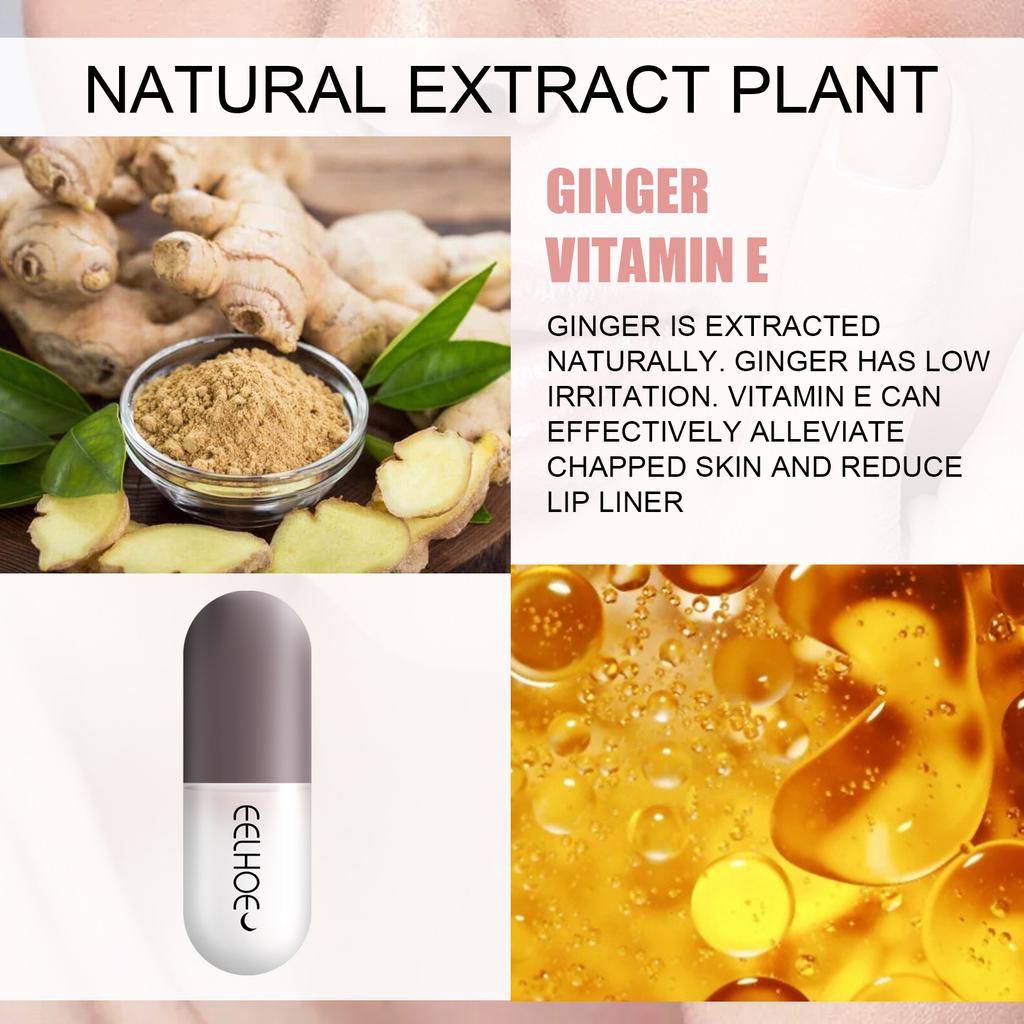 Lip Balm Moisturizing Anti Cracking Lip Fade Lip Lines Hydrating Lip Plumper Anti-drying Increase Elasticity Lipstick Lip Care