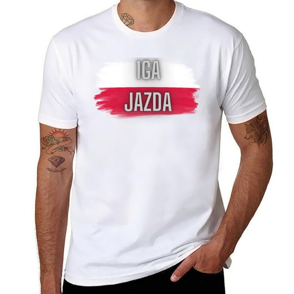 1ga Swiatek Jazda Tshirt Casual Light Summer Short Sleeve Top
