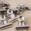 10Pcs Metal Bulldog Grip Clip Food Sealer Bag Clamp Paper Document Ticket Binder