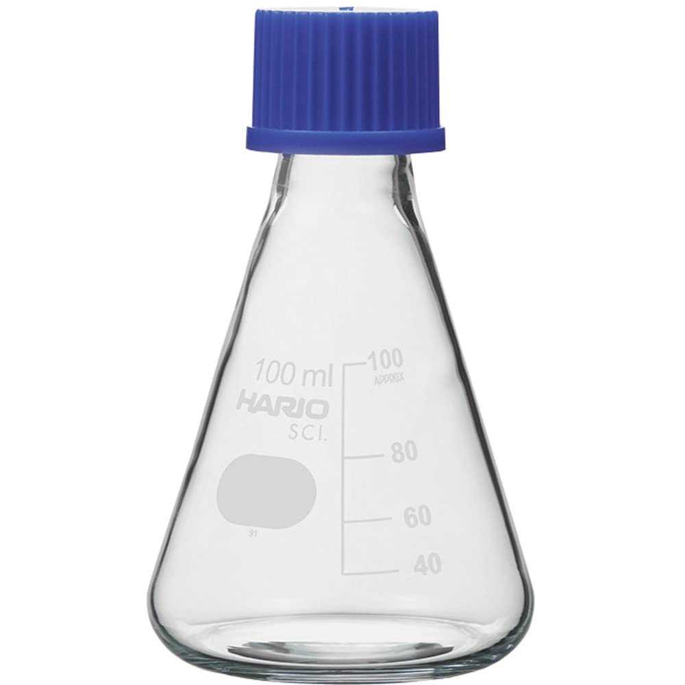 Колба Эрленмейера HARIO 100 мл с винтовой крышкой NSF-100-SCI