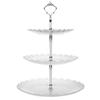 3-Tier Cupcake Stand Cake Dessert Wedding Event Party Display Tower Plate New