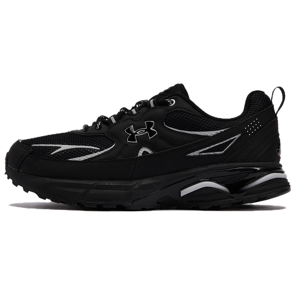Under Armour Apparition Tech Fashion Breathable Low-Top Running Shoes Unisex Sneaker Black 6005280-001
