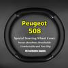 Тонкий чехол без запаха для Peugeot 508, подходит для 2,0 T 2,3 T 2011 2012 2013 2014 1,6THP 1,8THP 2015 2016 350THP 380THP