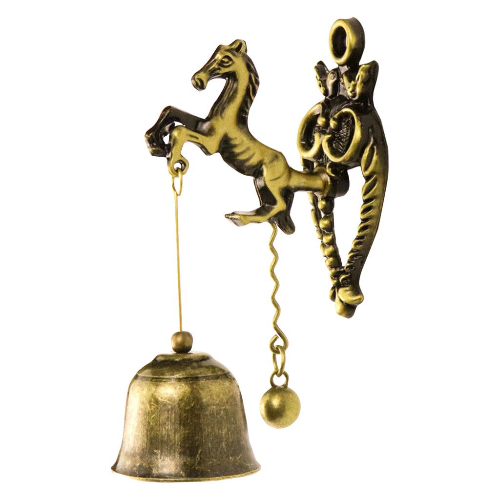 Retro Doorbell Nostalgic Style Animal Door Bell Metal Iron Bell Wind Chime Bell Decorative Bells