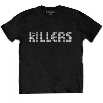 Хлопковая футболка с логотипом в горошек для взрослых унисекс The Killers