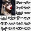 Best Black Women Sexy Lace Eye Mask Party Masks 1PC For Masquerade Halloween Venetian Costumes