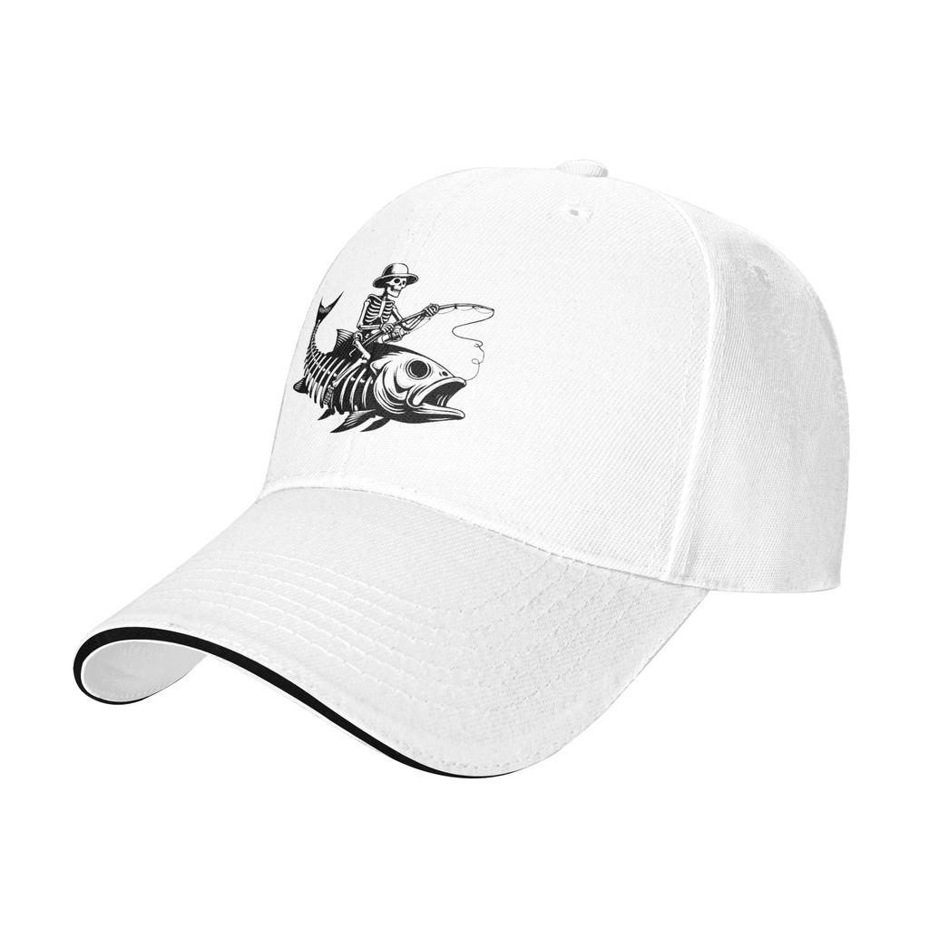 Fishing Bone Casual Baseball Cap Hiking Fishing Trucker Hat Spring Dropshipping FeUnisex Unisex Classic Baseball Caps
