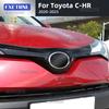 Черная Автомобильная Наклейка Виниловая Тонировочная Пленка для Значка на Toyota C‑HR ‑ Левый/Правый Руль Затонированный Значок Наклейка Авто Аксессуары для Внешнего Вида