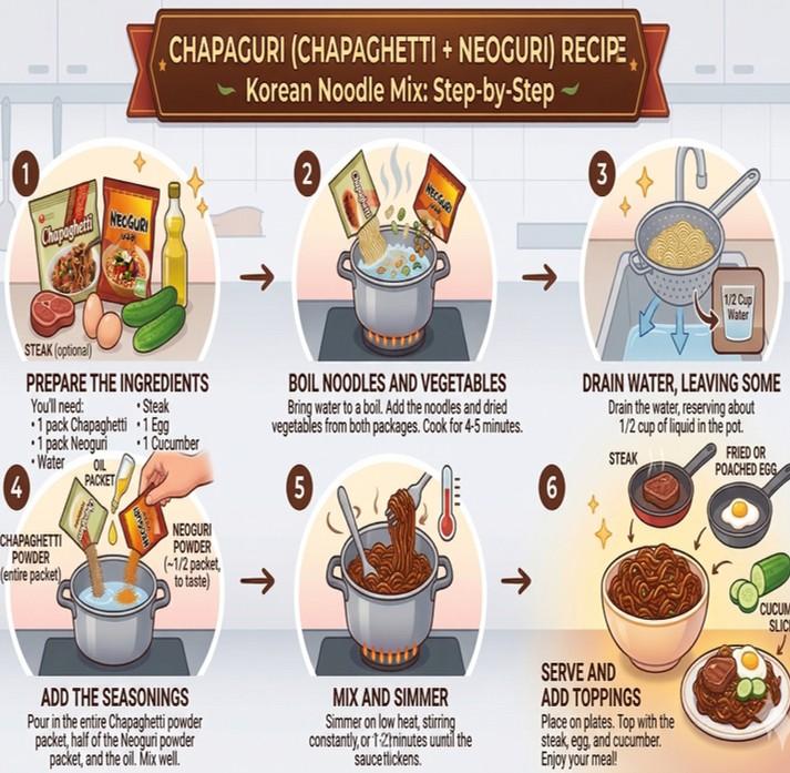 Nongshim Оливье Чапагетти Рамен