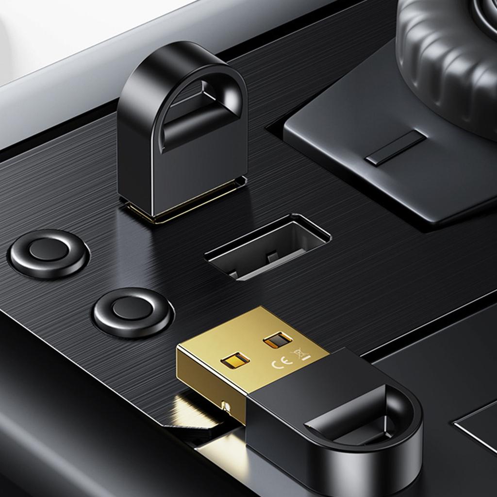 Plug and Play Wireless USB Adapter Dongle Receiver for Multiple Devices PC Connect Effortlessly to Speakers Smartphones