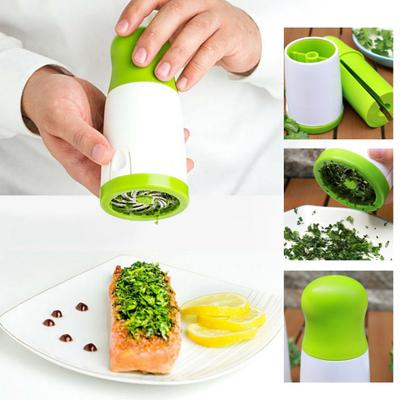 Измельчитель специй с двойным лезвием, измельчитель трав, чеснока, кориандра, перца, измельчитель петрушки, кухонный гаджет